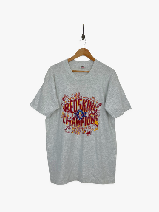 1992 Washington Redskins NFL USA Made Vintage T-Shirt Size L