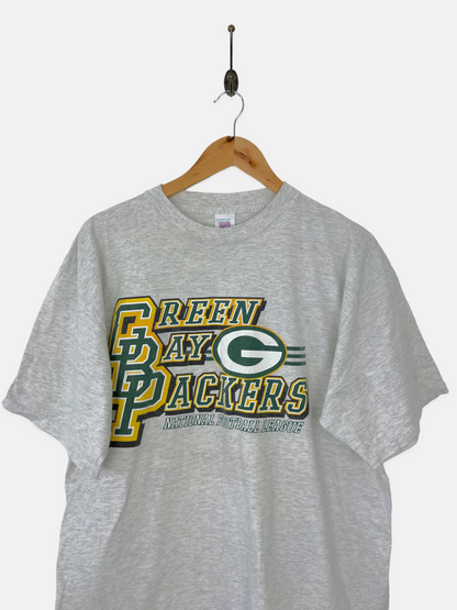90's Green Bay Packers NFL USA Made Vintage T-Shirt Size XL