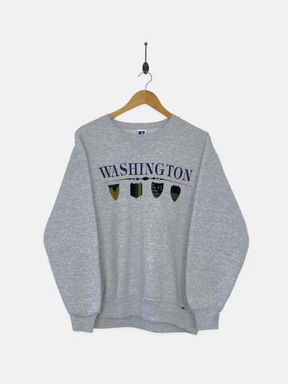 90's Washington University USA Made Vintage Sweatshirt Size 10