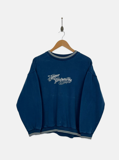 90's Hammer Manufacturing Embroidered Vintage Sweatshirt Size 8-10