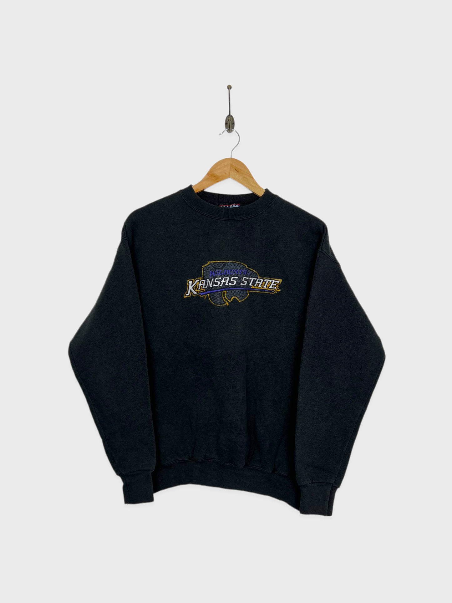 90's Kansas State Wildcats USA Made Embroidered Vintage Sweatshirt Size 6