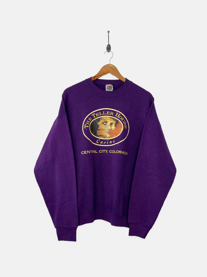 90's The Teller House Casino Colorado Vintage Sweatshirt Size M-L
