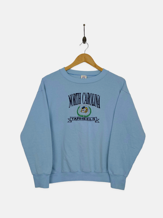 90's North Carolina Tarheels USA Made Embroidered Vintage Sweatshirt Size 6-8