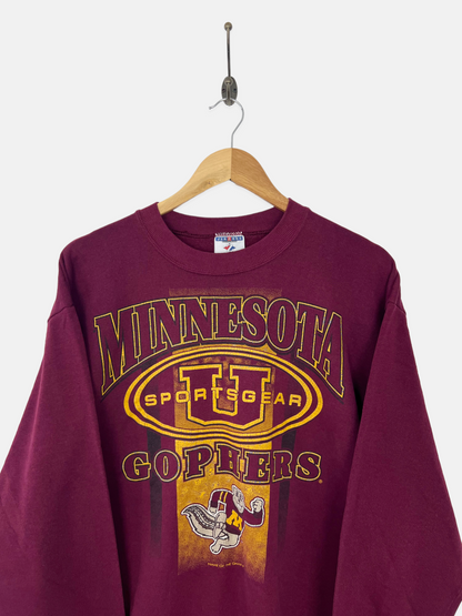 90's Minnesota Gophers USA Made Vintage Sweatshirt Size 10
