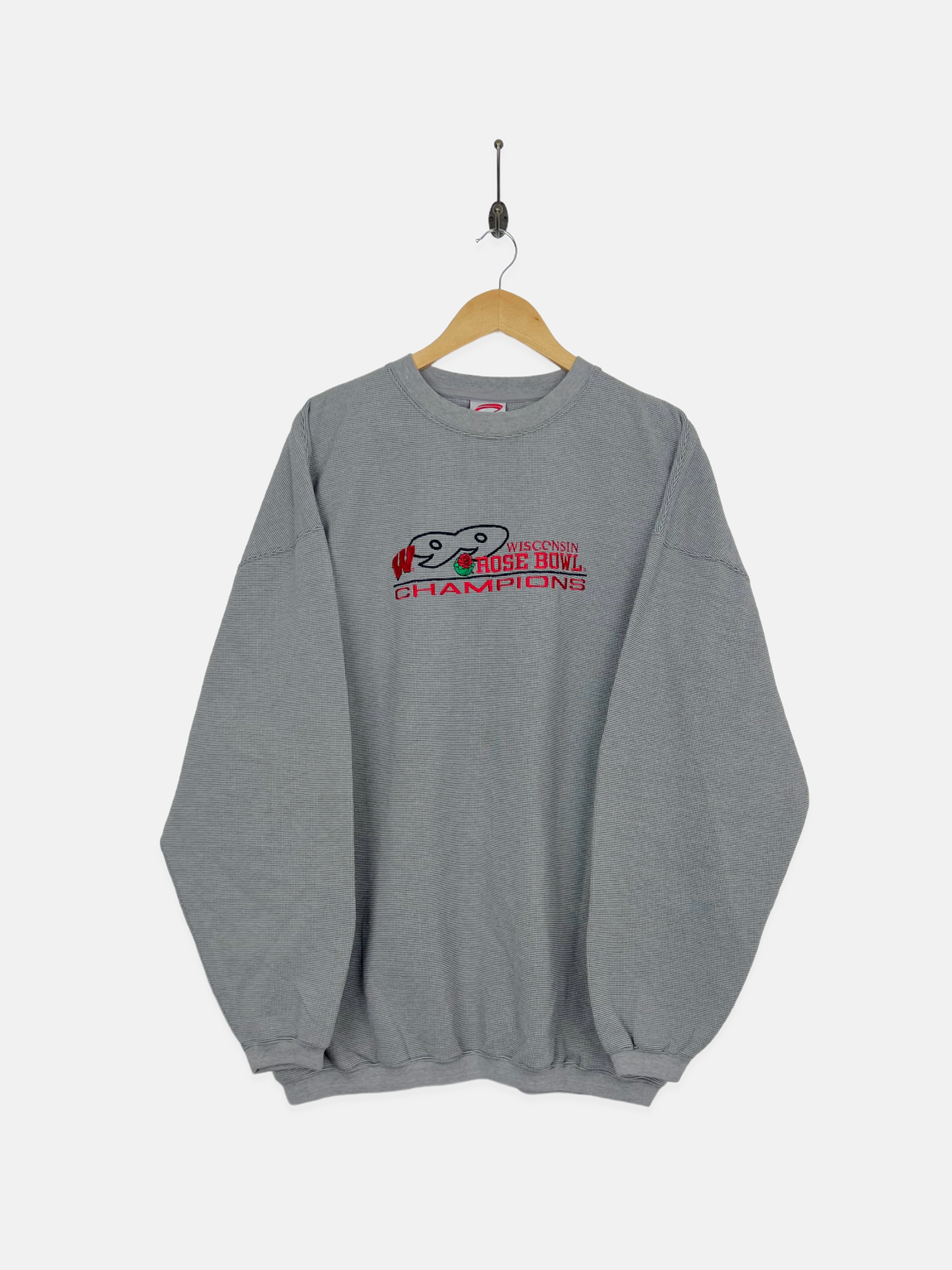 1999 Wisconsin Badgers Embroidered Vintage Sweatshirt Size 2XL