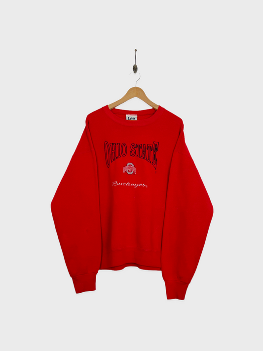 90's Ohio State Buckeyes Embroidered Vintage Sweatshirt Size M-L