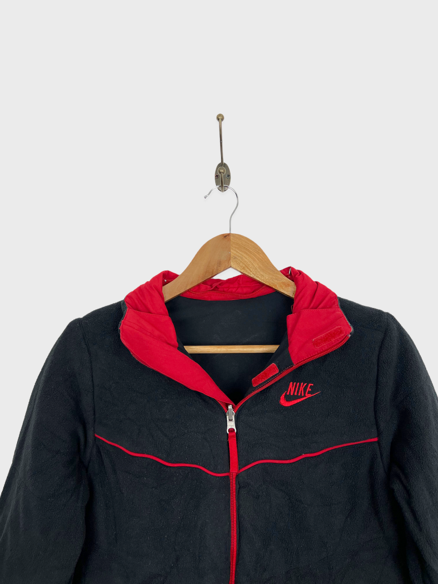 90's Nike Embroidered Vintage Reversible Jacket Kids Size 11Y