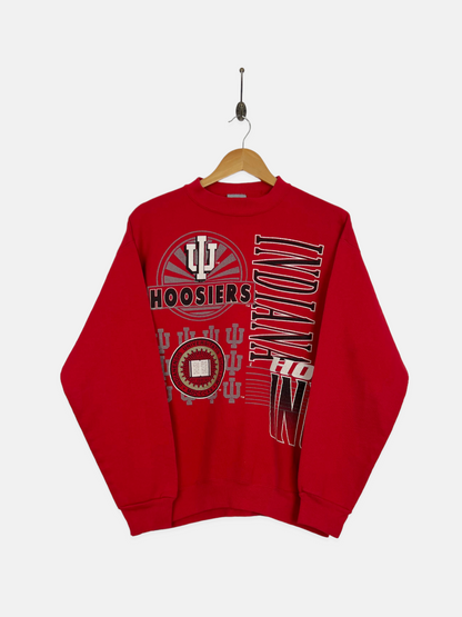 90's Indiana University Hoosiers USA Made Vintage Sweatshirt Size 10