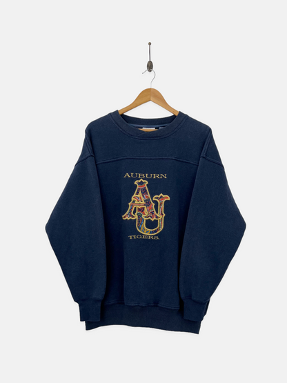 90's Auburn Tigers Embroidered Vintage Sweatshirt Size L