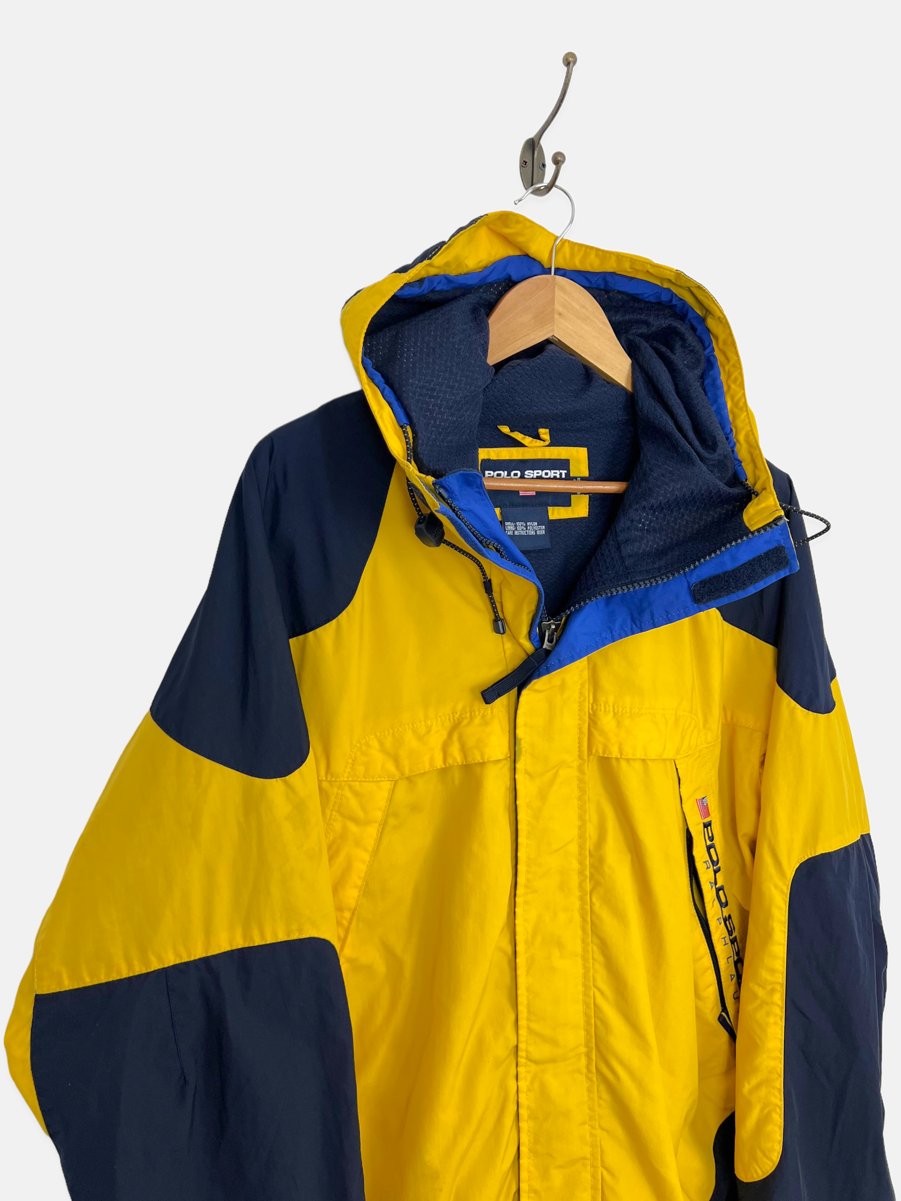 Polo sport yellow sales jacket