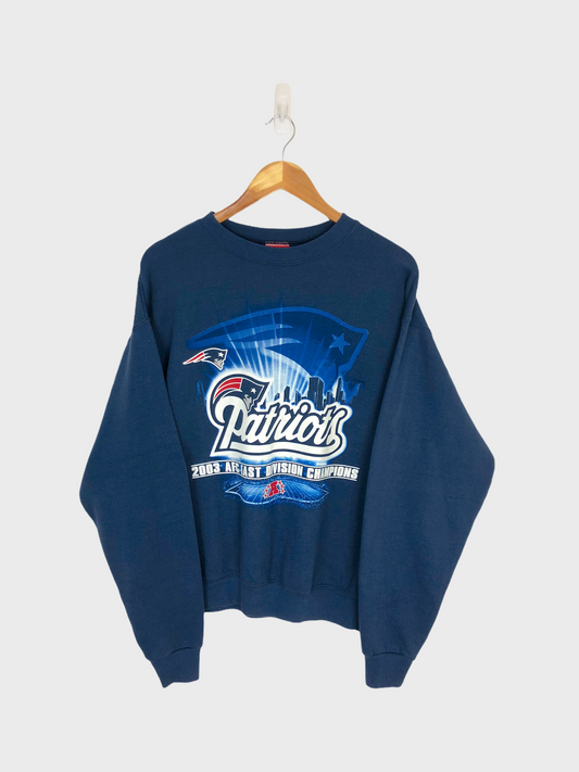New England Patriots 2003 NFL Vintage Sweatshirt Size 8-10