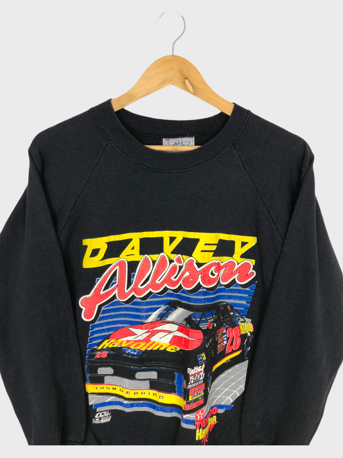 Davey Allison Nascar Vintage Sweatshirt Size 6
