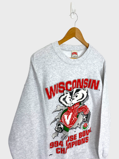 1994 Wisconsin Badgers USA Made Vintage Sweatshirt Size 10