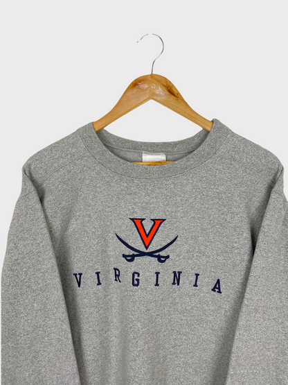 90's Virginia USA Made Embroidered Vintage Sweatshirt Size 8-10