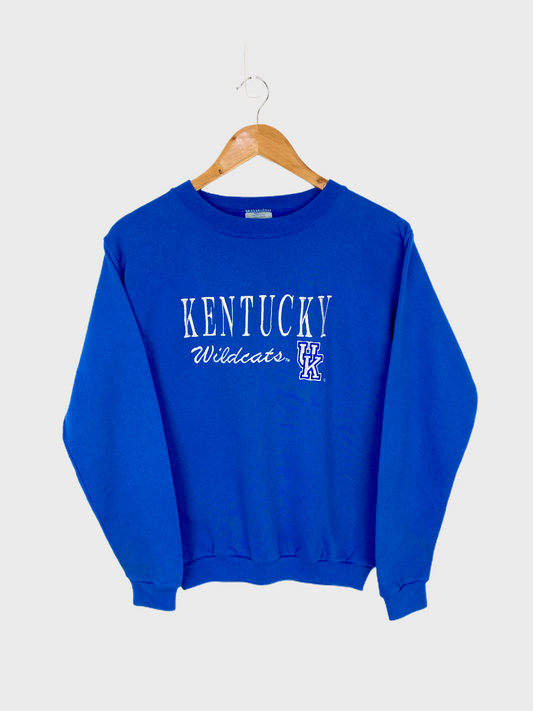 90's Kentucky Wildcats USA Made Embroidered Light Vintage Sweatshirt Size 4-6