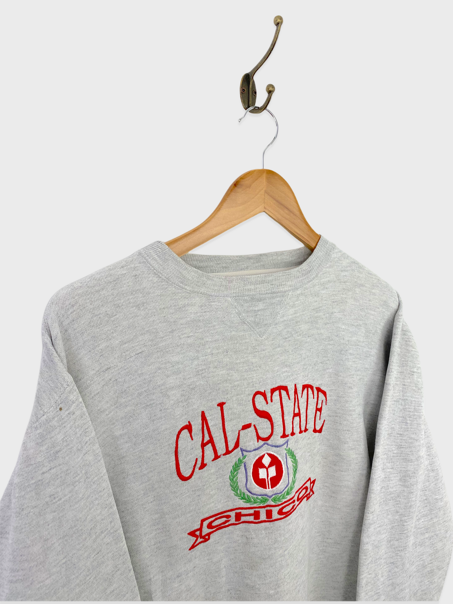 90's California Uni Chico Embroidered Vintage Sweatshirt Size 10