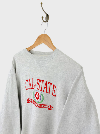 90's California Uni Chico Embroidered Vintage Sweatshirt Size 10