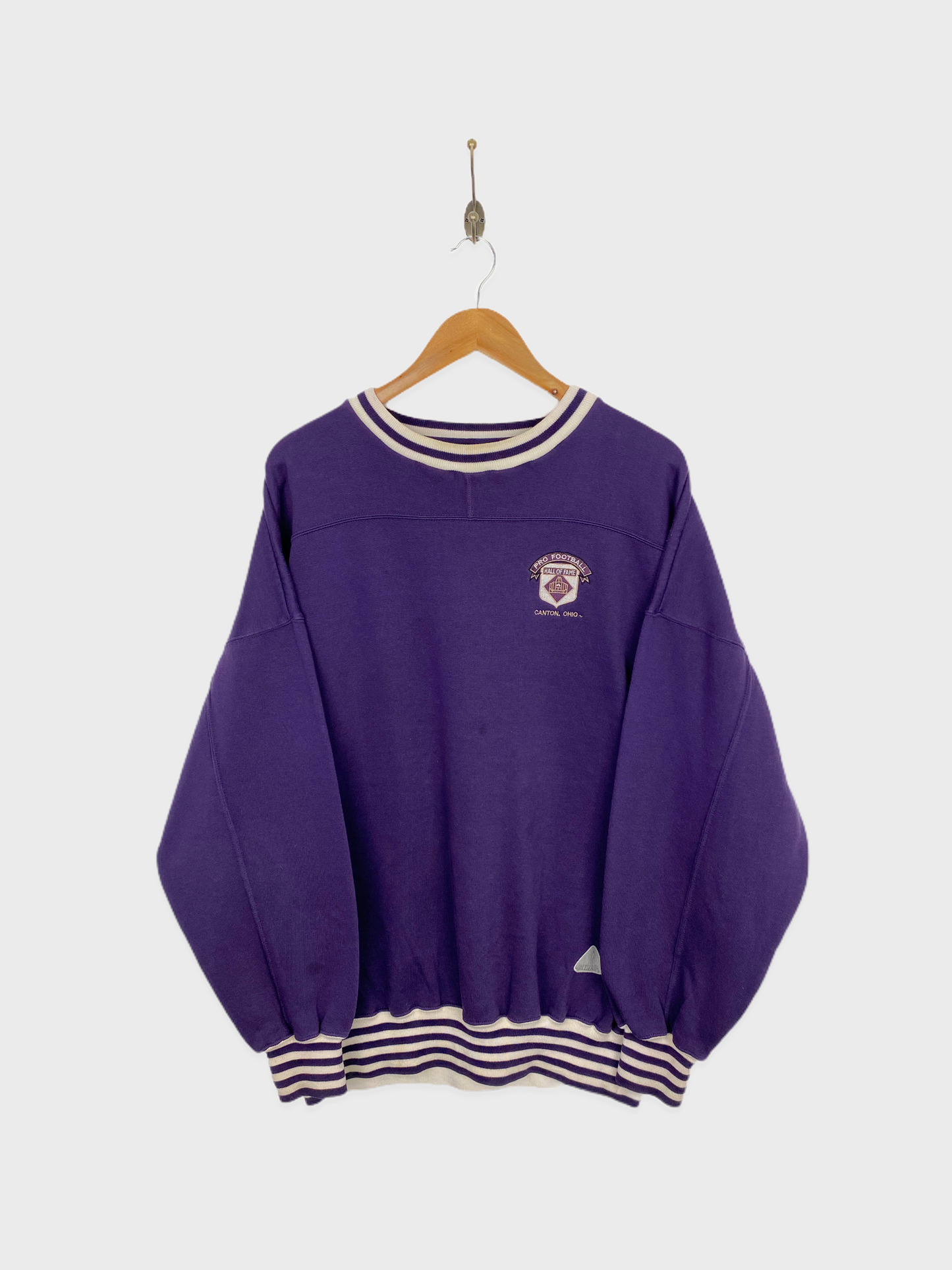 90's Canton Ohio Pro Football Embroidered Vintage Sweatshirt Size XL