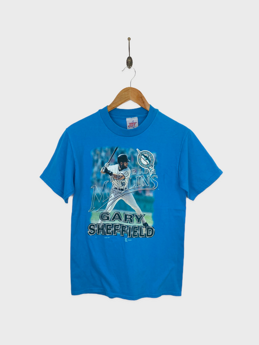 1997 Florida Marlins MLB USA Made Vintage T-Shirt Size 6