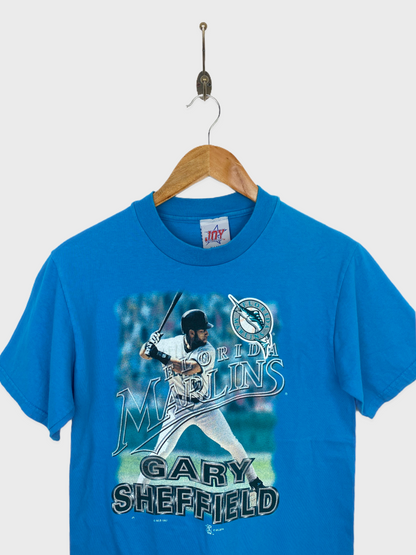 1997 Florida Marlins MLB USA Made Vintage T-Shirt Size 6