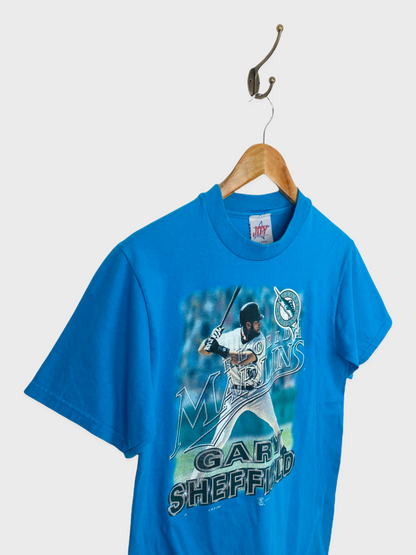 1997 Florida Marlins MLB USA Made Vintage T-Shirt Size 6
