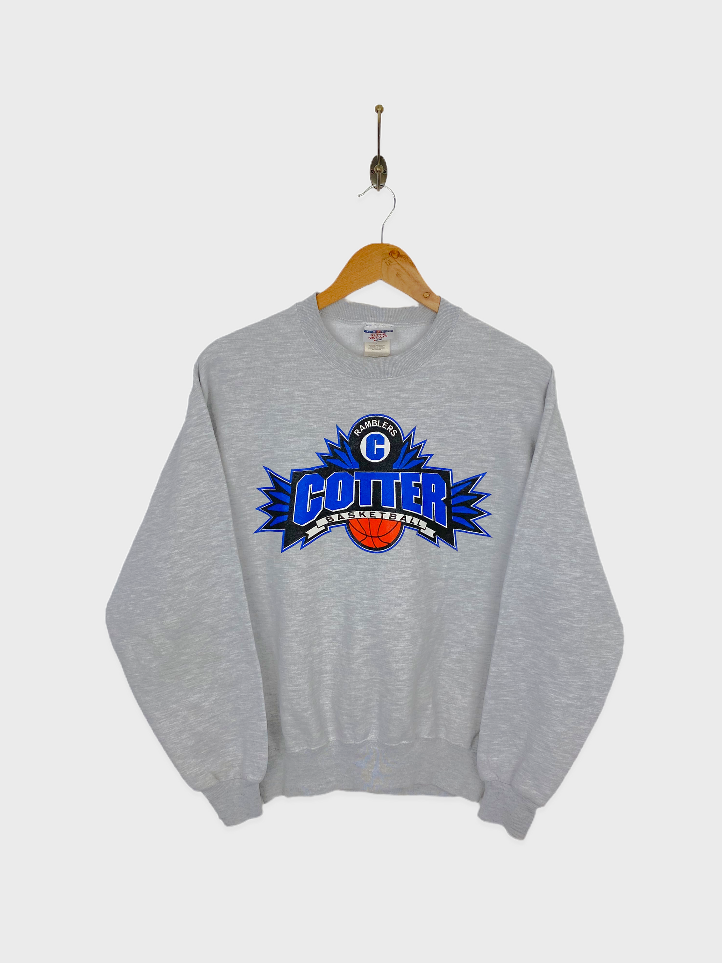 Cotter Ramblers Basketball Vintage Sweatshirt Size 8