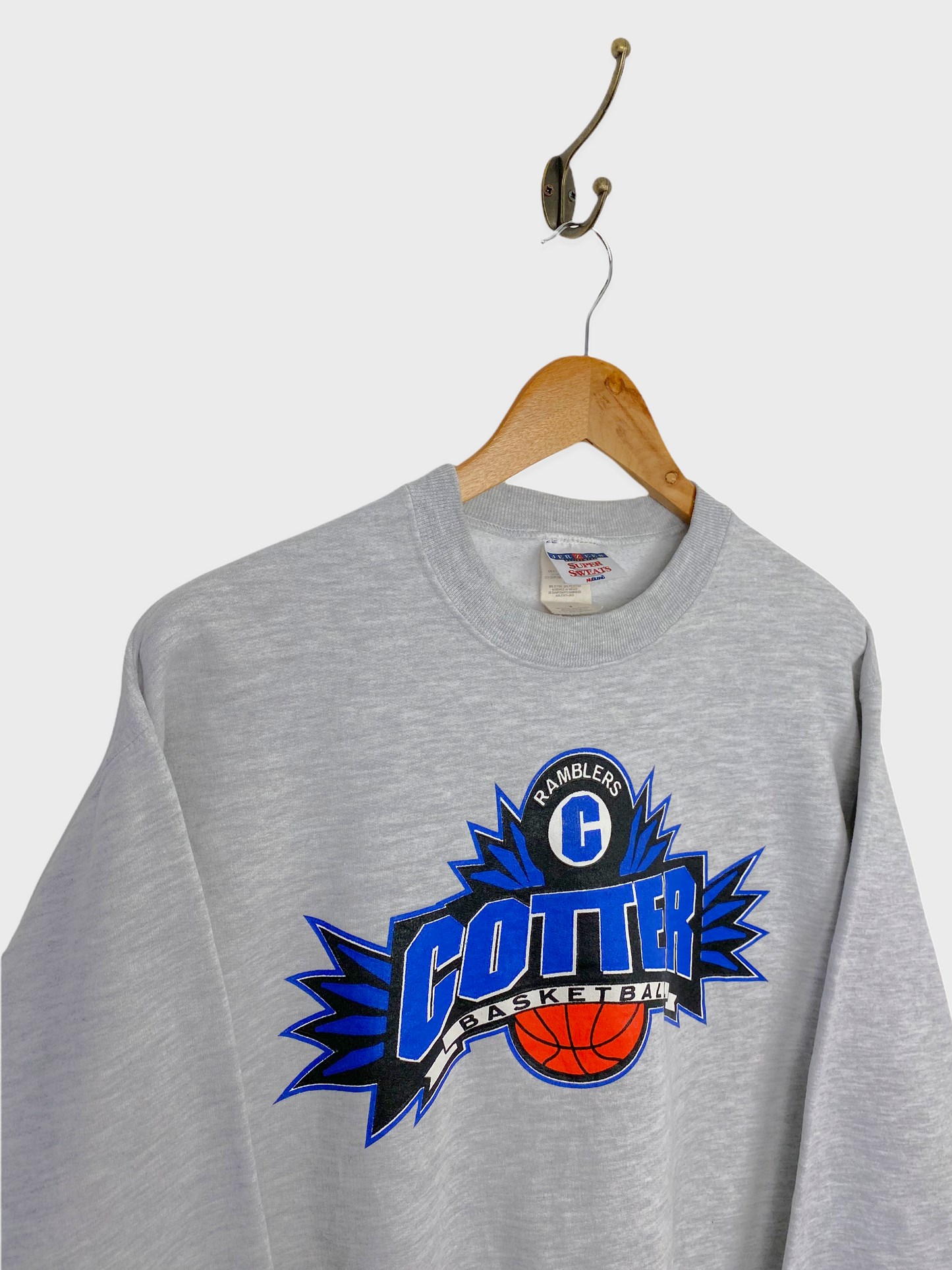 Cotter Ramblers Basketball Vintage Sweatshirt Size 8