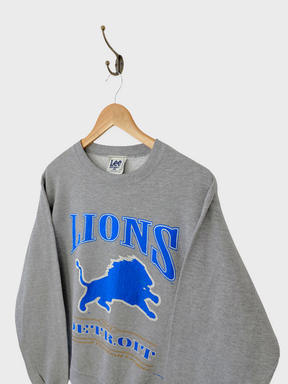 1997 Detroit Lions USA Made NFL Vintage Sweatshirt Size 8