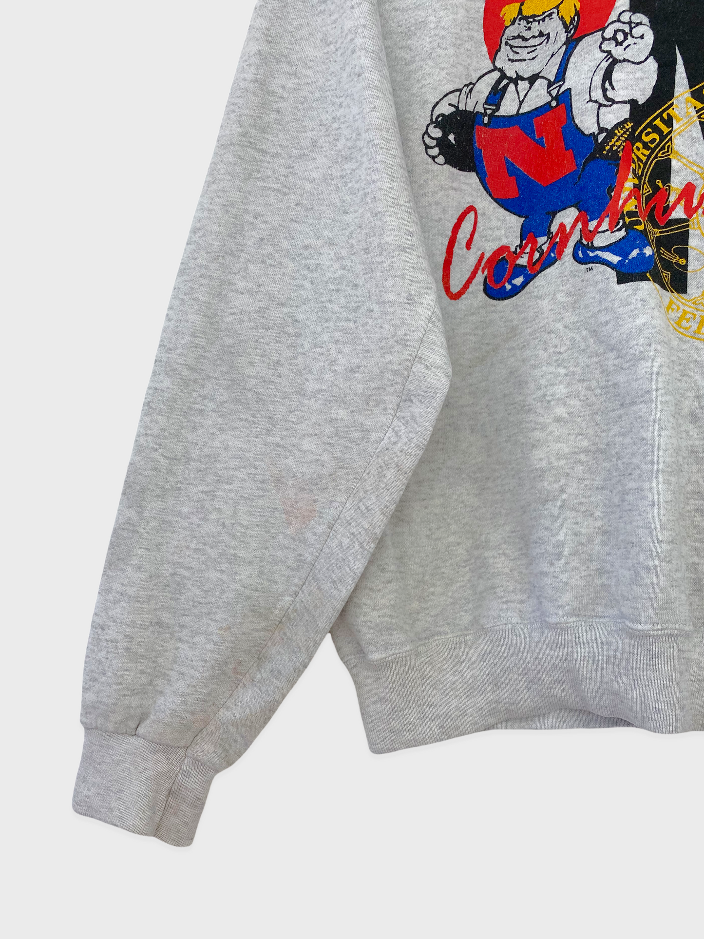 90's Nebraska Cornhuskers USA Made Vintage Sweatshirt Size 10-12
