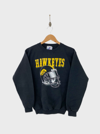 90's Iowa Hawkeyes USA Made Vintage Sweatshirt Size 4