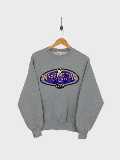 90's Huskies Football USA Made Vintage Sweatshirt Size 8-10