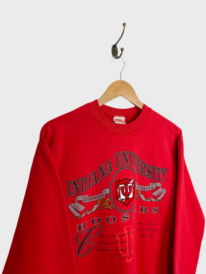 90's Indiana Hoosiers USA Made Vintage  Sweatshirt Size 8