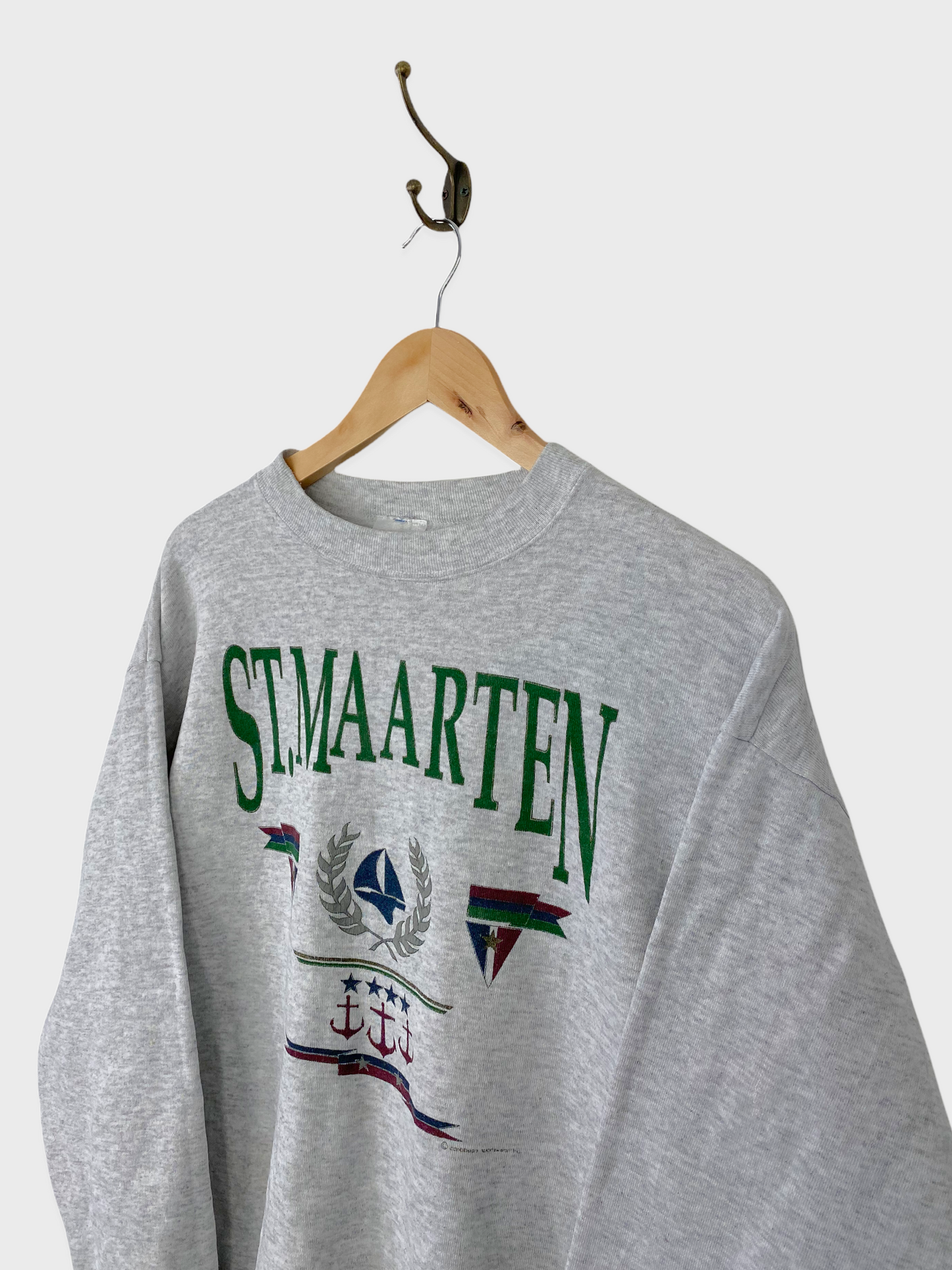 90's St. Maarten USA Made Vintage Sweatshirt Size 10
