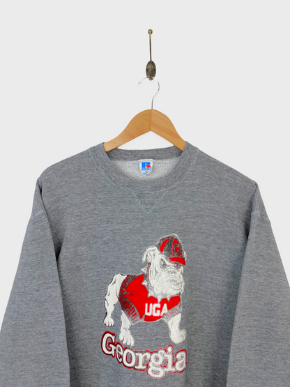 90's Georgia Bulldogs USA Made Vintage Sweatshirt Size M