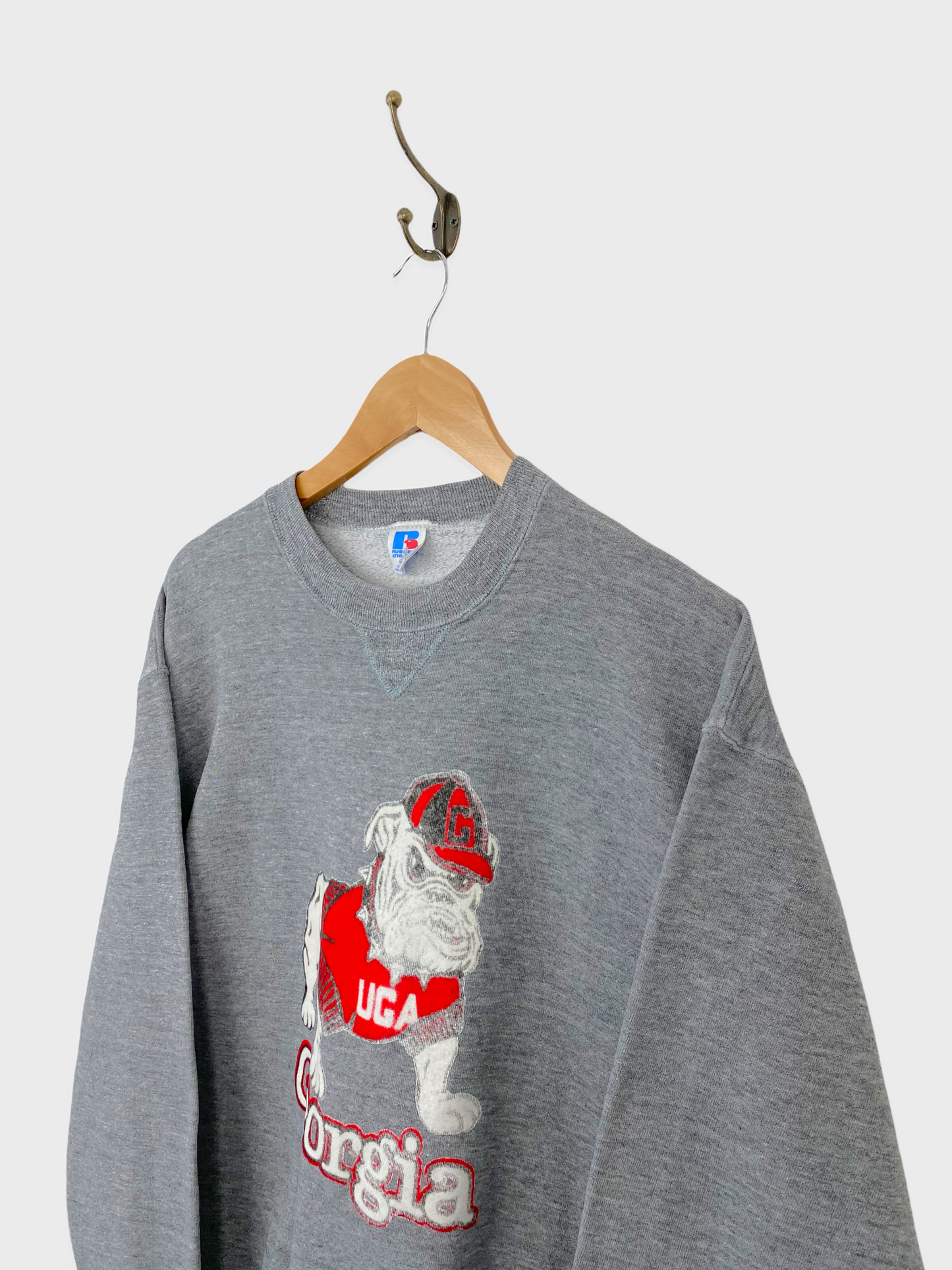 90's Georgia Bulldogs USA Made Vintage Sweatshirt Size M
