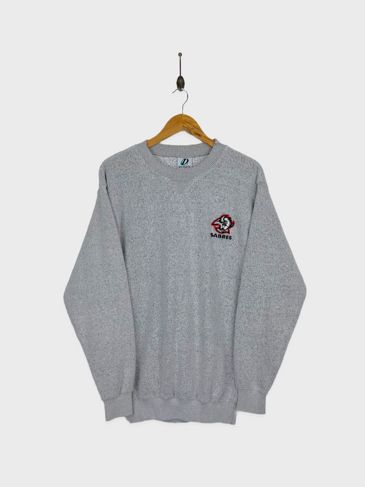 90's Buffalo Sabres NHL Embroidered Vintage Sweatshirt Size 10