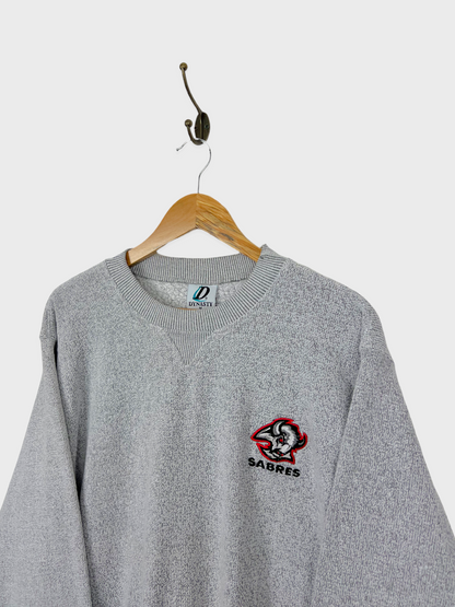 90's Buffalo Sabres NHL Embroidered Vintage Sweatshirt Size 10