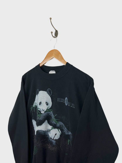 90's Panda USA Made Graphic Vintage Sweatshirt Size 6