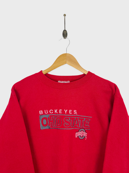 90's Ohio Buckeyes Embroidered USA Made Vintage Sweatshirt Size 6
