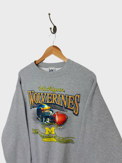 90's Michigan Wolverines Graphic Vintage Sweatshirt Size 8