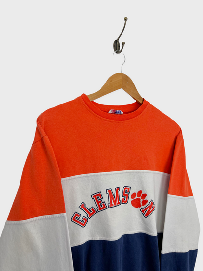 90's Clemson Tigers USA Made Light Vintage Sweatshirt Size 8