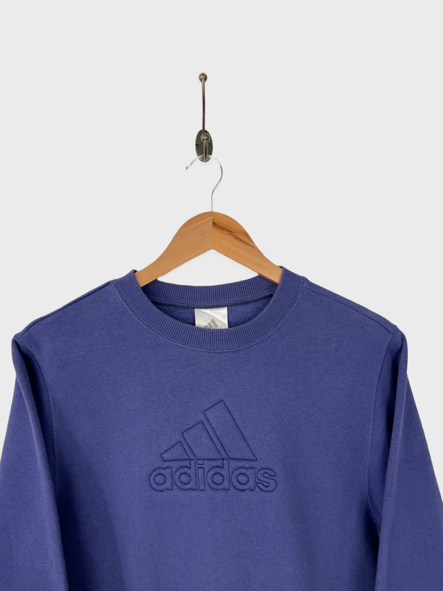 90's Adidas Embroidered Vintage Sweatshirt Size 6-8