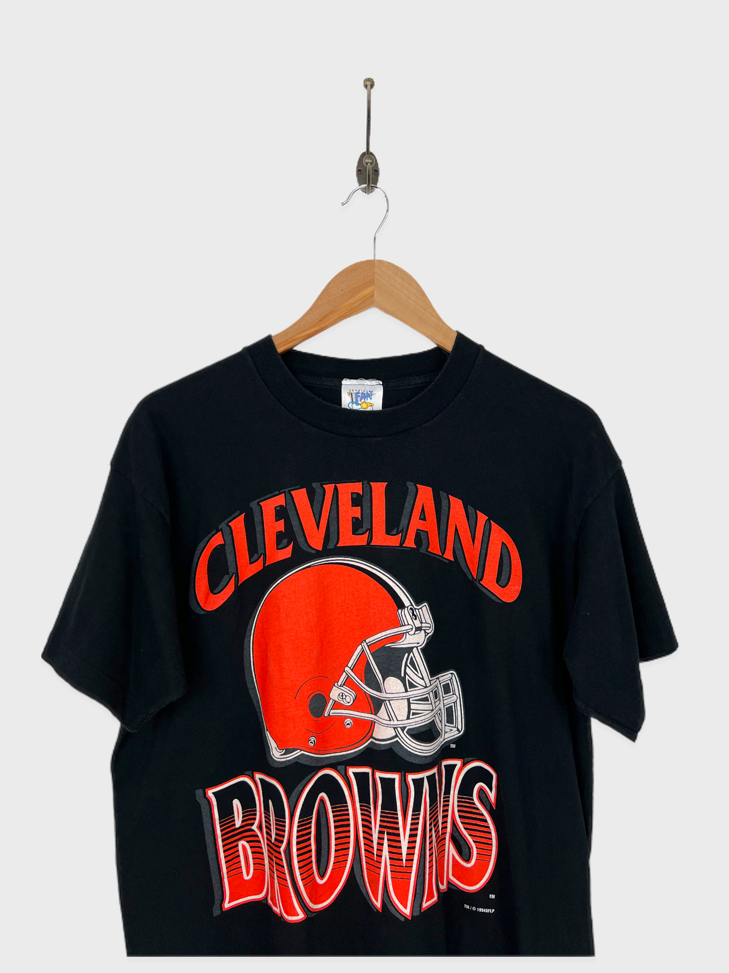 1994 Cleveland Browns NFL USA Made Vintage T-Shirt Size 12