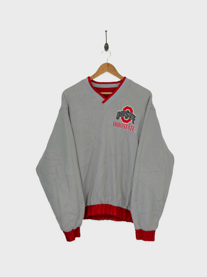 90's Ohio State Embroidered Reversible Vintage Jacket Size 8